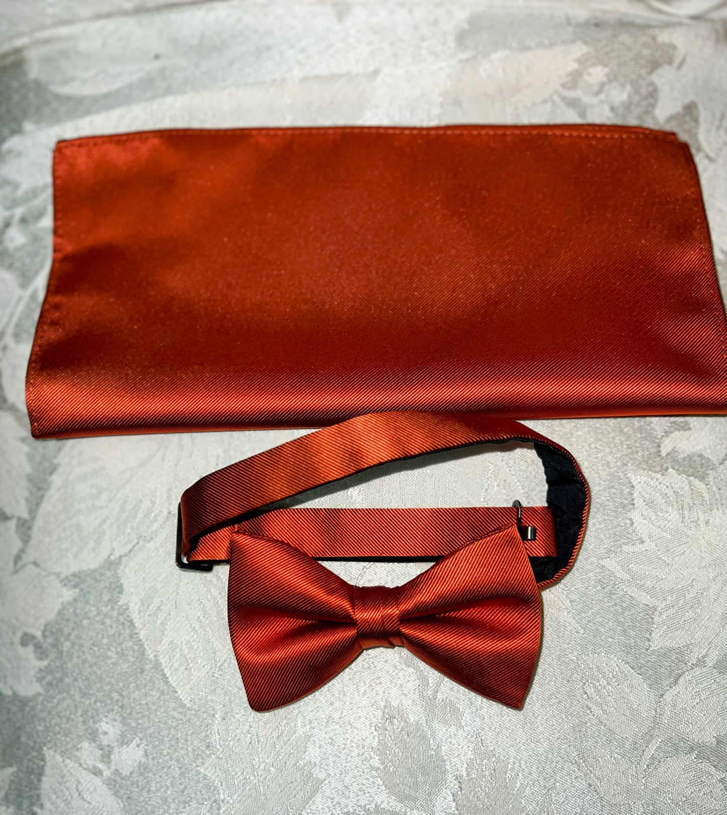 Bow Tie and Pocket Square Set