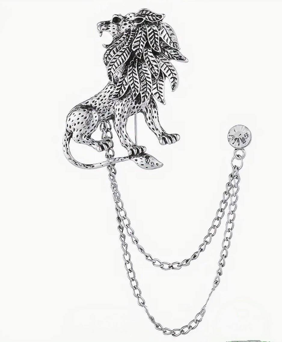 Lion Lapel Pin