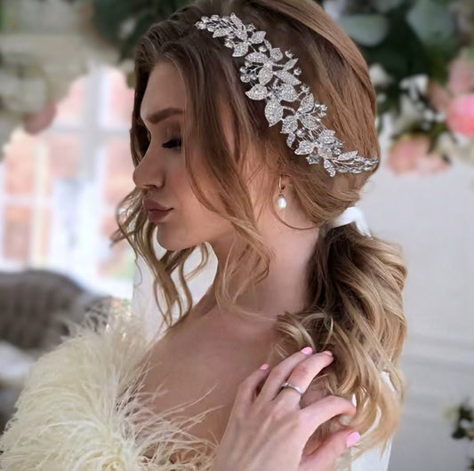 Gold Bridal Hair Decoration