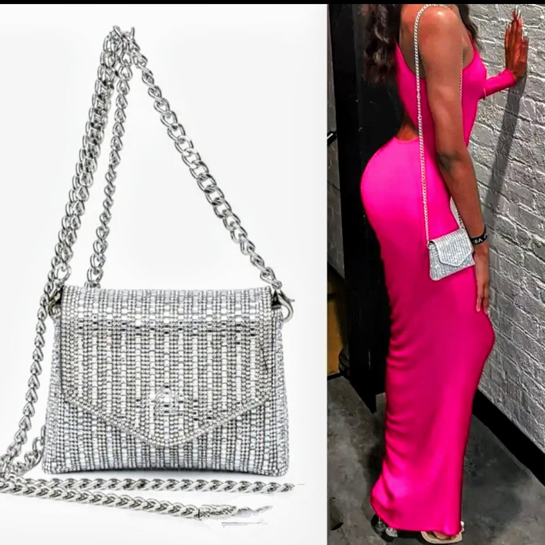 silver dress bags Silver Clutch