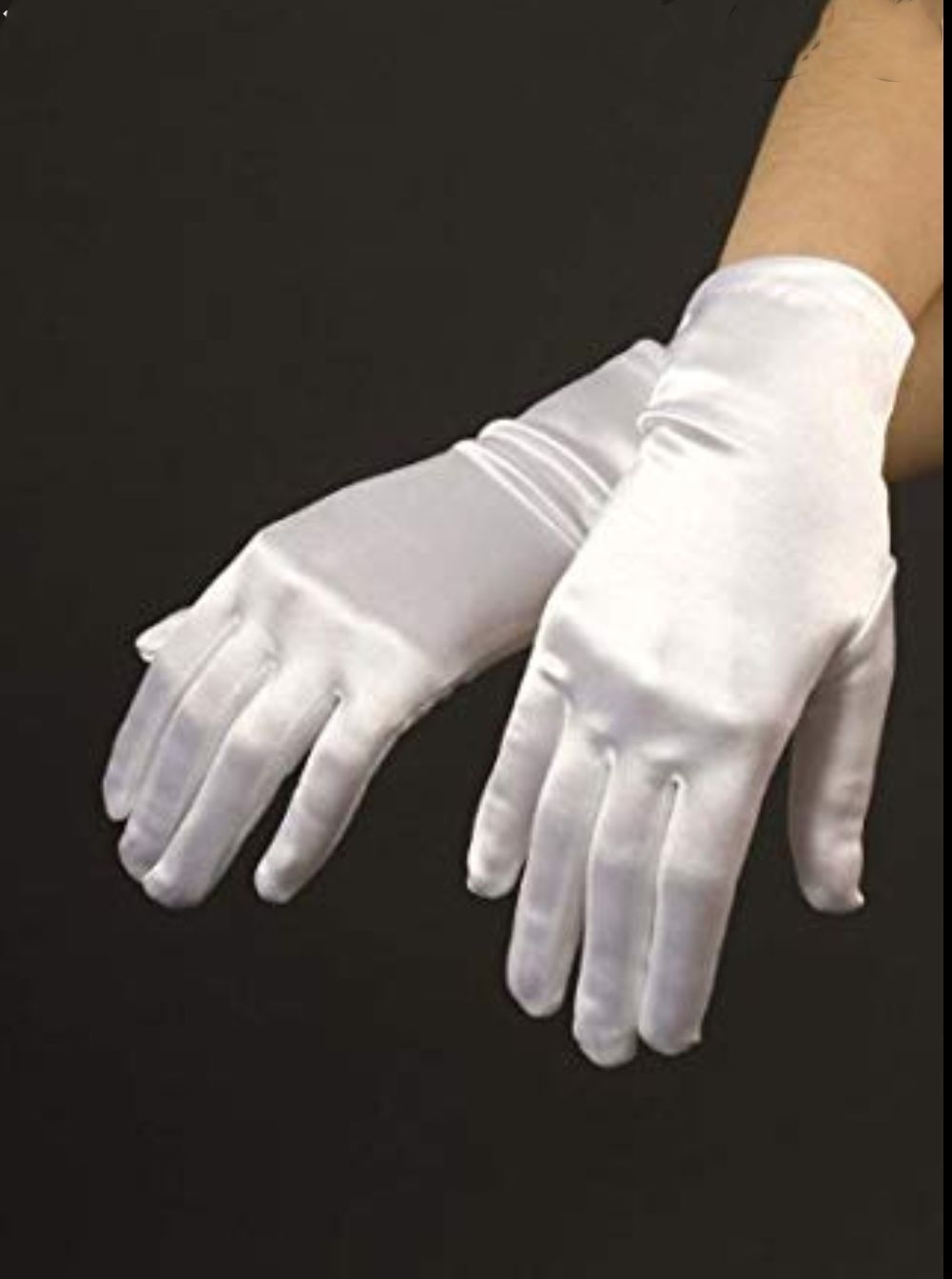 White Women Gloves – The Formal Wear Store