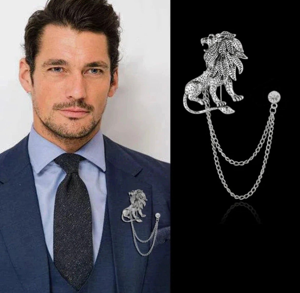 Lion Lapel Pin