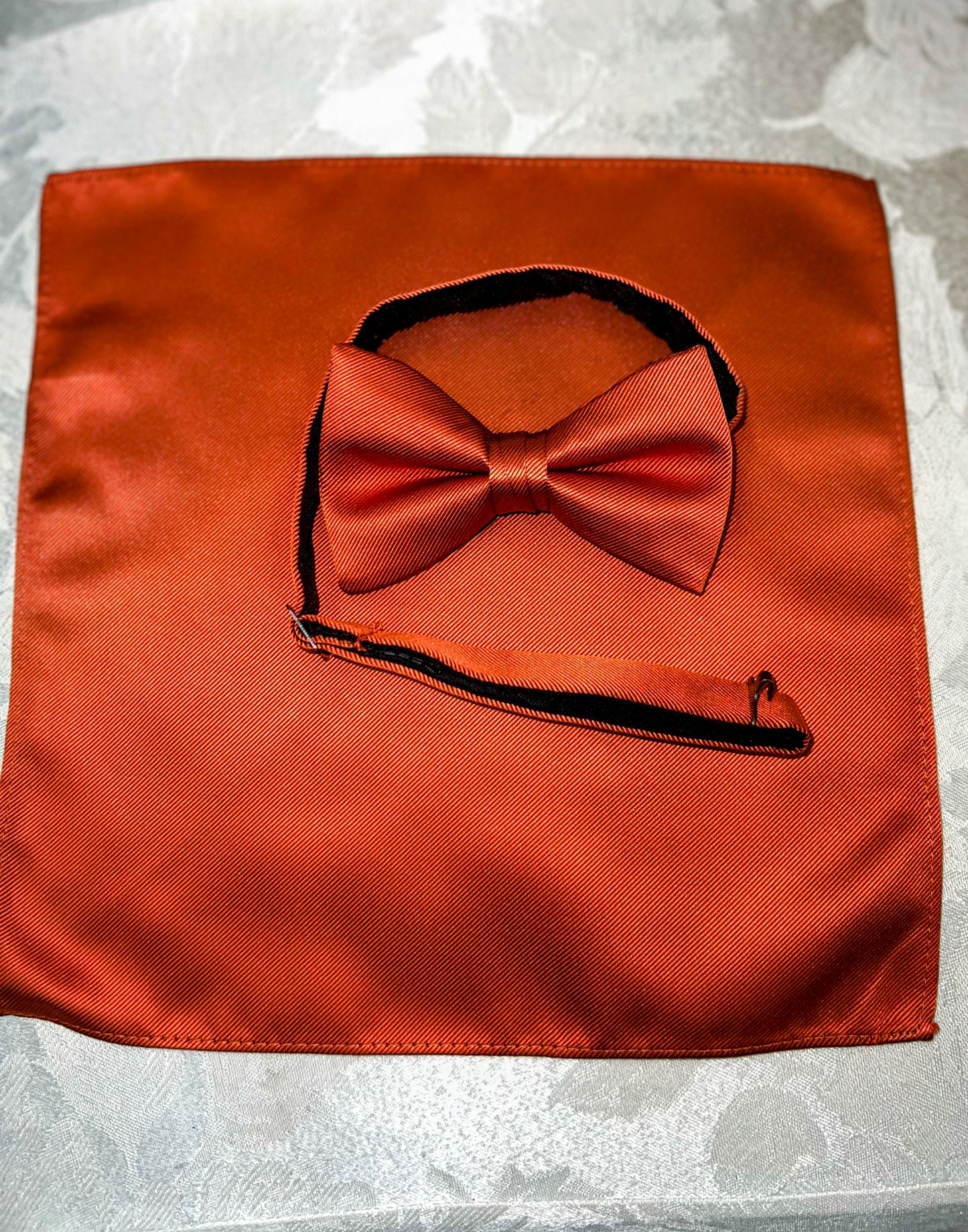 Bow Tie and Pocket Square Set
