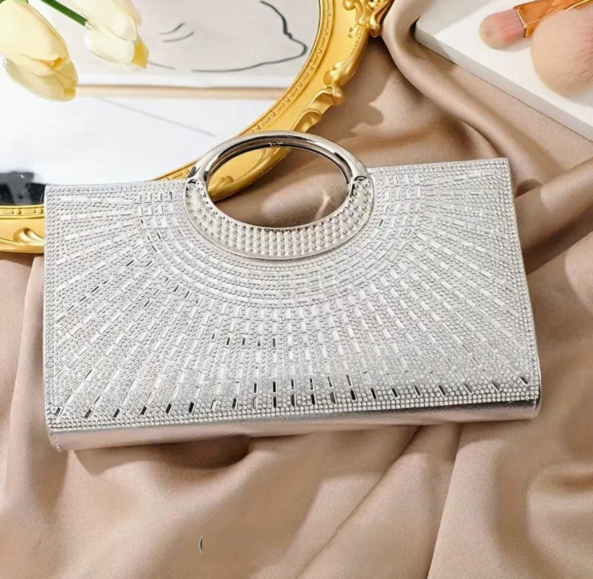 Silver Clutch Bags