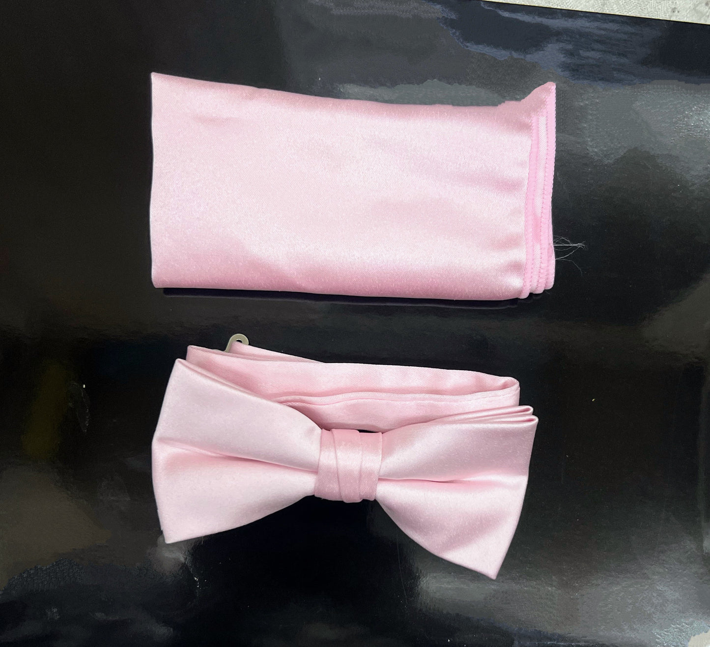 Bow Tie and Pocket Square Set