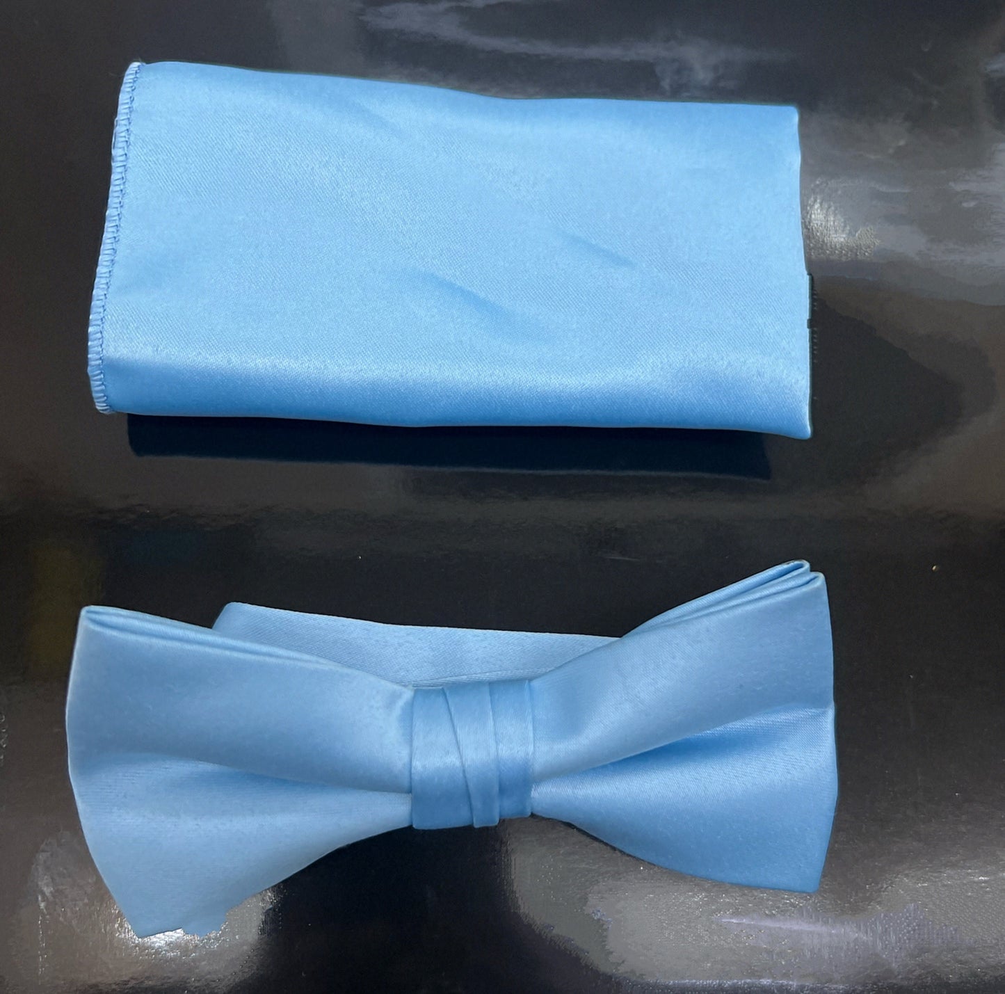 Bow Tie and Pocket Square Set