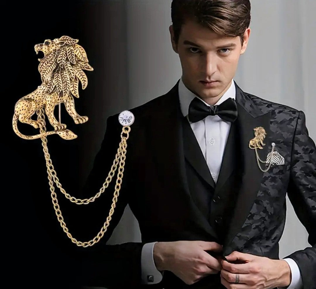 Lion Lapel Pin