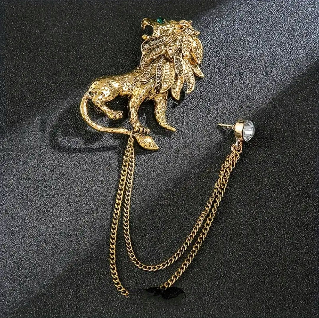 Lion Lapel Pin