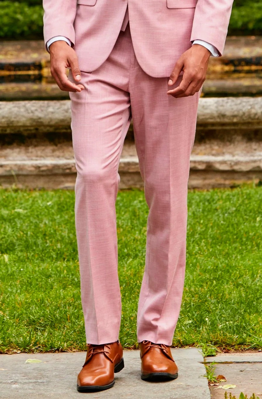 Quartz Pink Sharkskin Vest