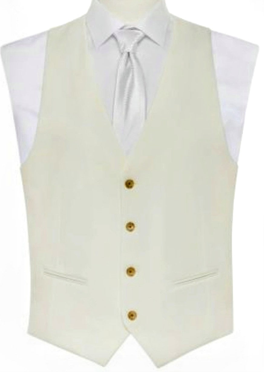 Ivory "ARAGON"  Suit Vest