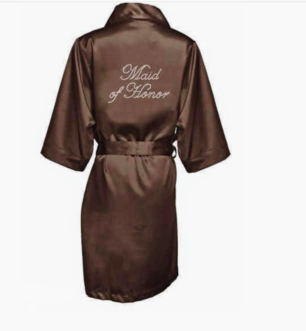 Jay Honor Robe Maid of Honor Robe – The Formal Wear Store