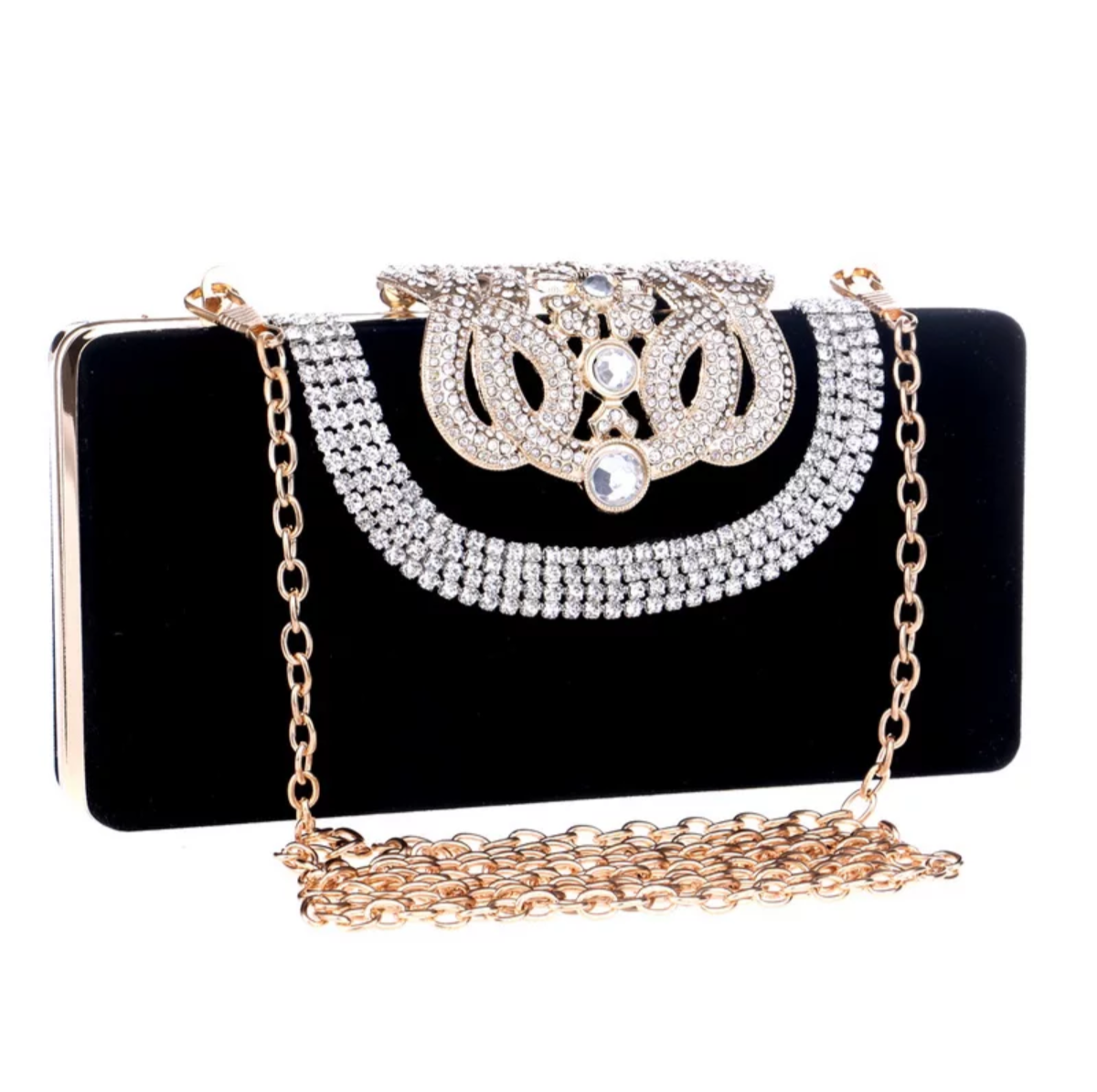 Black and Silver Clutch